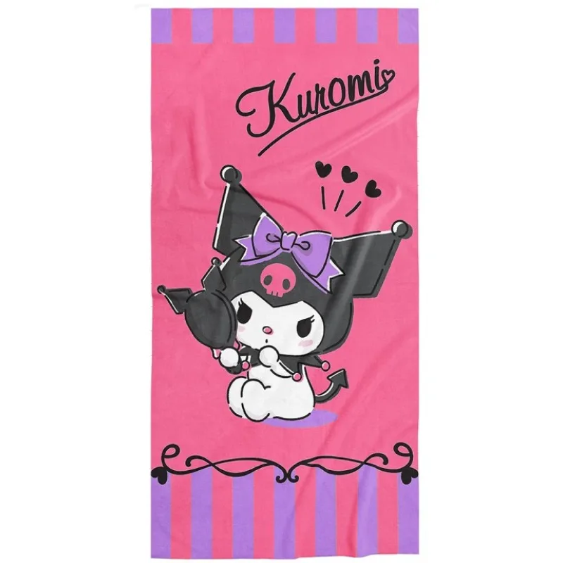 Detská osuška Kuromi Roztomilá Rebelka 70x140 cm