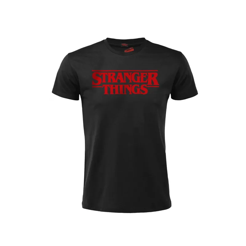 Stranger Things tričko čierne pánske