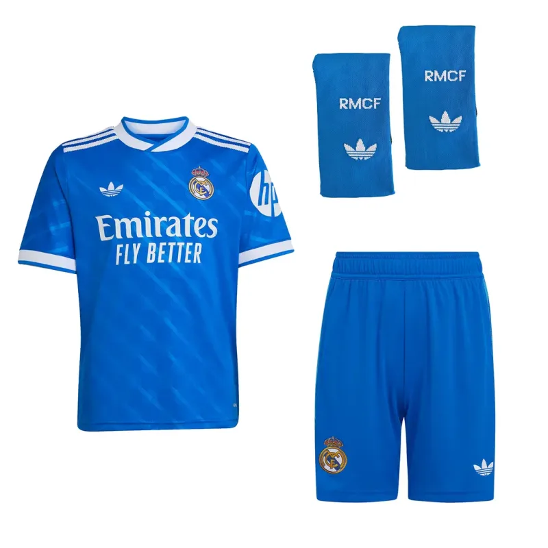 Adidas Real Madrid set detský (2025-2026) tretí + vlastné meno a číslo