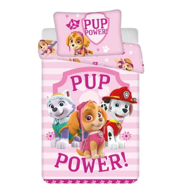 Obliečky do postieľky Paw Patrol 122 baby 100x135, 40x60 cm