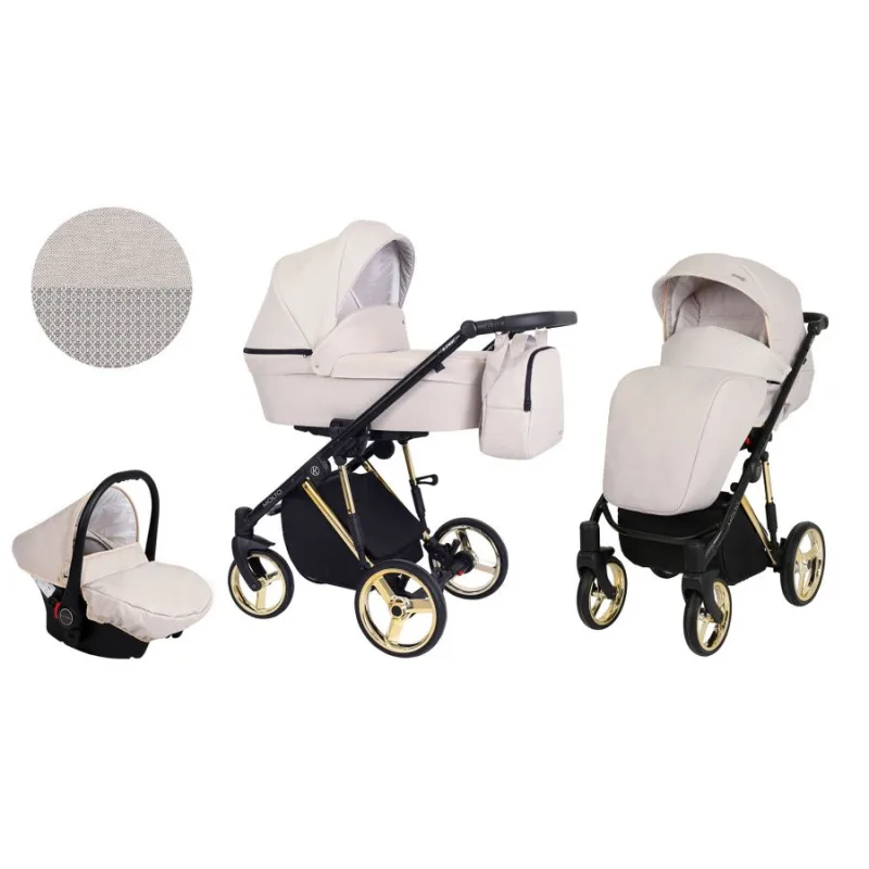 Kočík Kunert Molto Premium gold frame 3v1 - 04