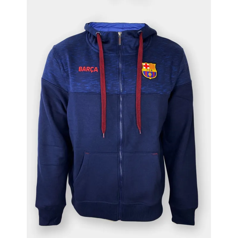 FC Barcelona mikina tmavomodrá pánska - SKLADOM