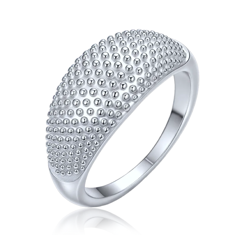 MINET Elegantní stříbrný prsten vel. 61