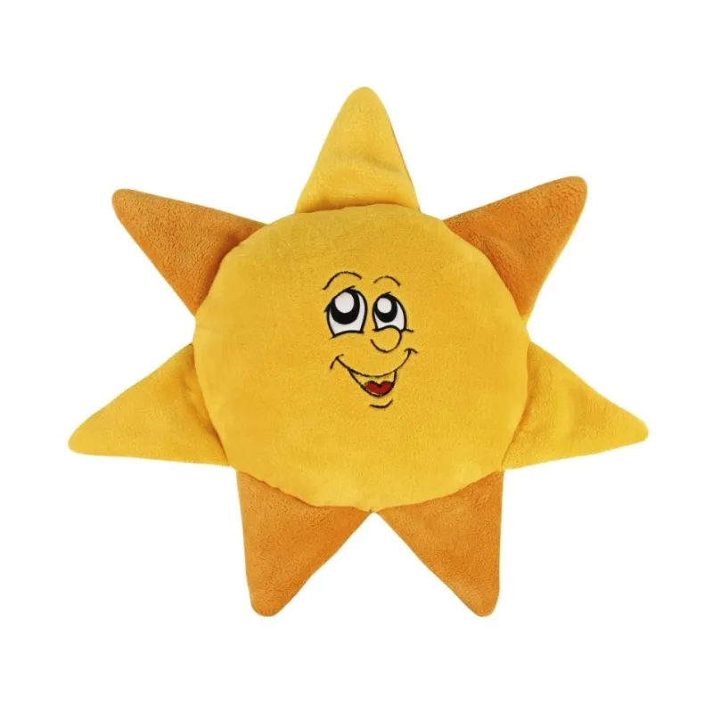 Tvarovaný vankúšik slniečko