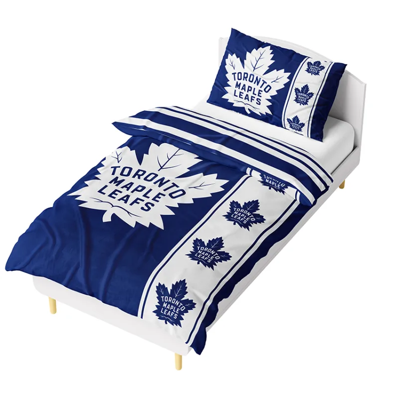 NHL Mikroplyšové obliečky Toronto Maple Leafs Belt 140x200/70x90 cm