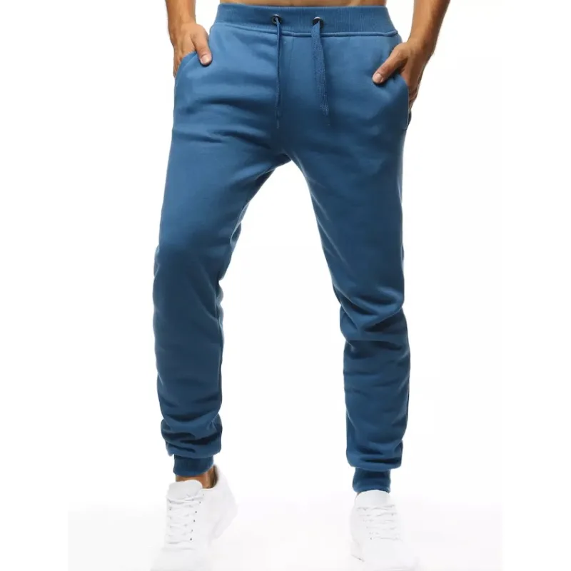 Pánske tepláky modré Dstreet UX3632 L