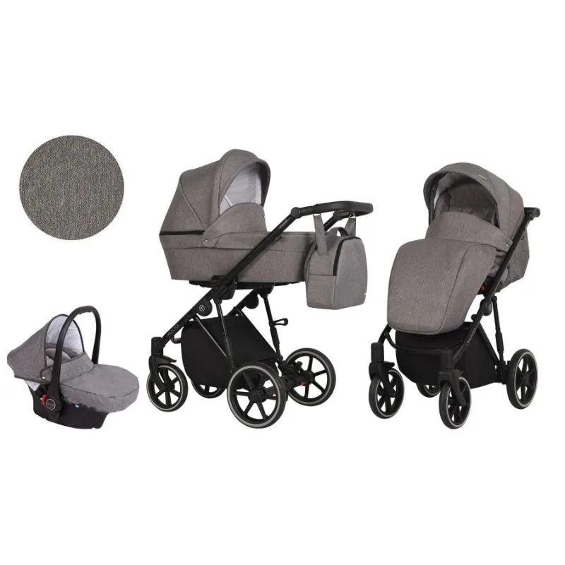 Kočík Kunert Molto black frame 3v1 - 02