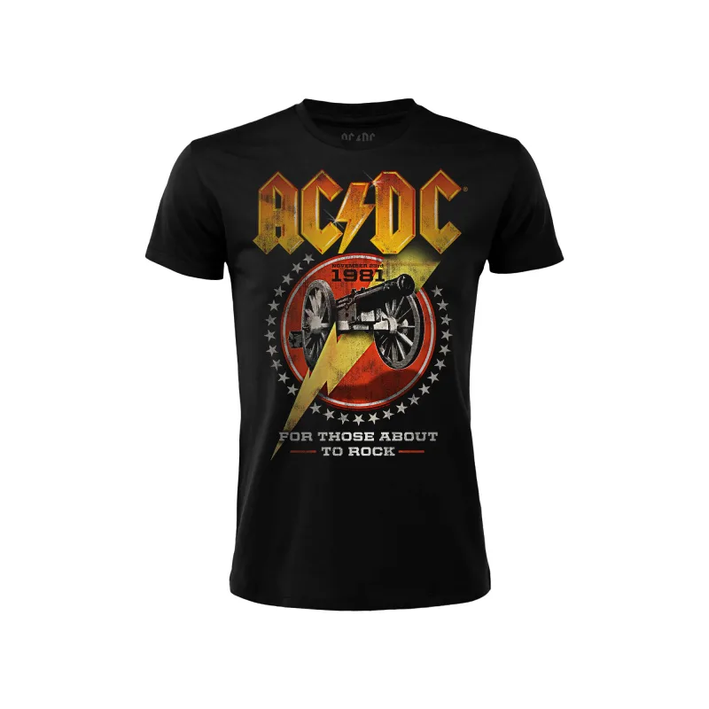 AC/DC tričko čierne pánske