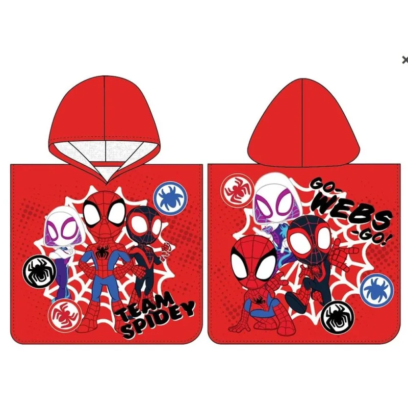 Detské pončo Spidey Tím Malých Hrdinov