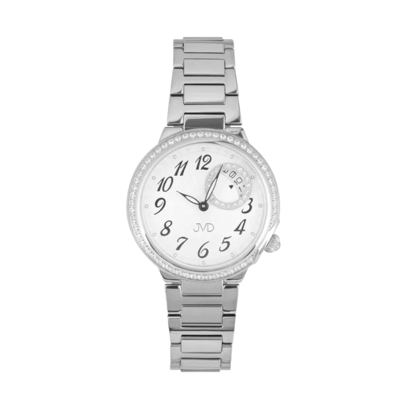 JVD Dámské kulaté náramkové elegantní šperkové hodinky JVD JG1039.1