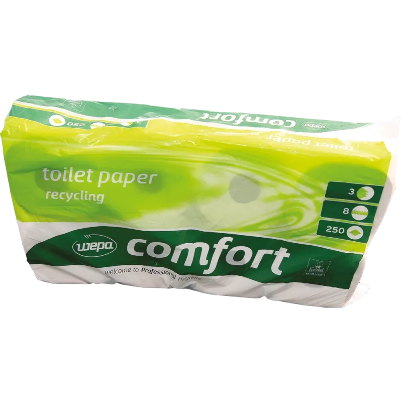 Wepa HME-COMFORT 3V toaletný papier biely 8 ks