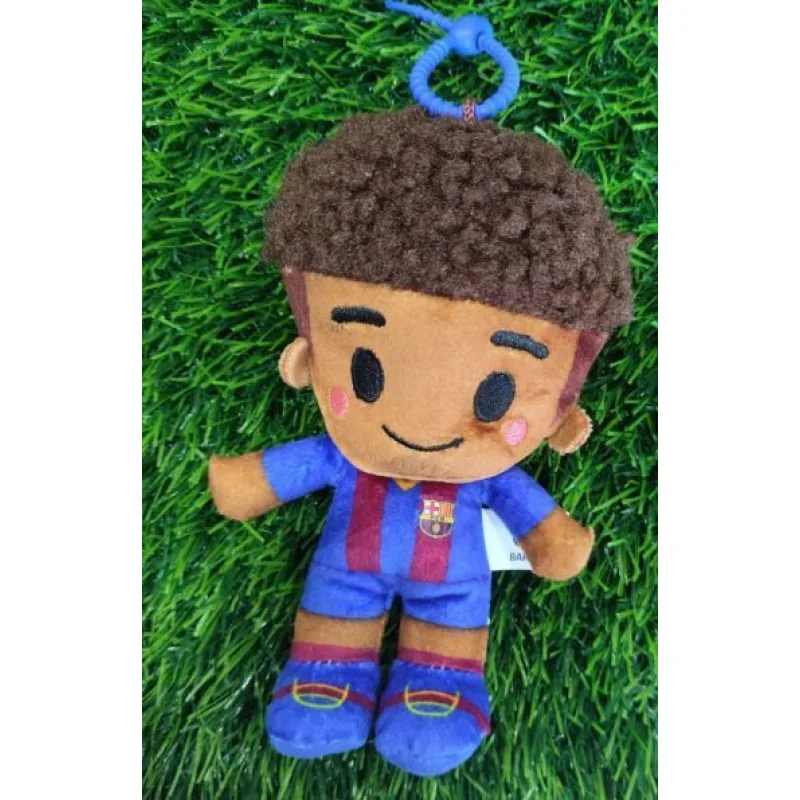 FC Barcelona plyšová figúrka - futbalista 12 cm