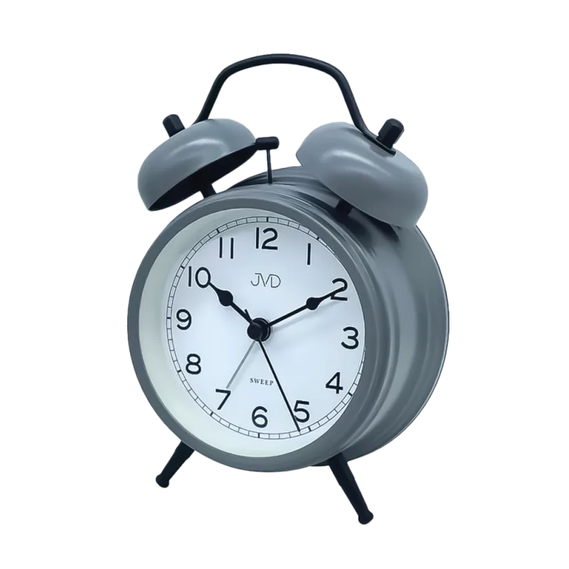 JVD Ručkový netikající budík JVD SRP2219.3 s mechanickým zvoněním