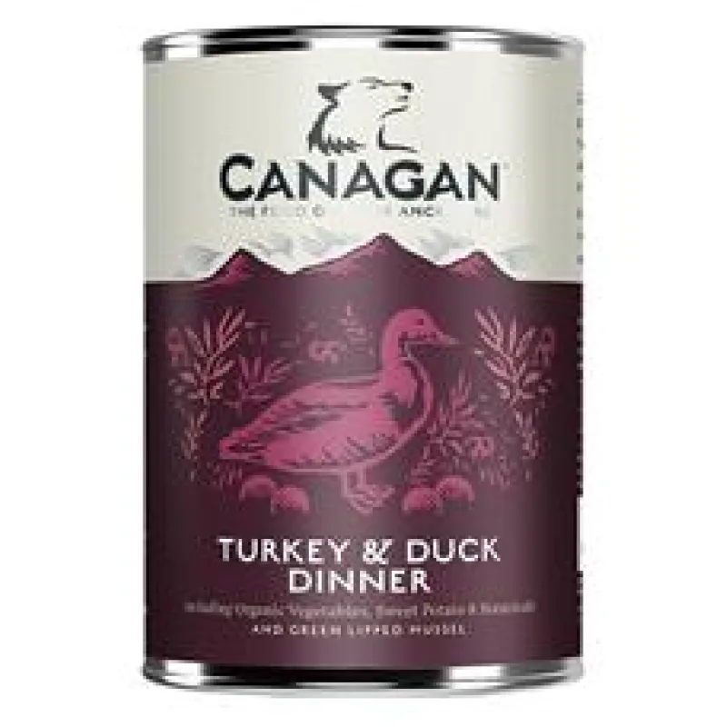 Canagan Dog konz. - Krůta a Kachna 400 g