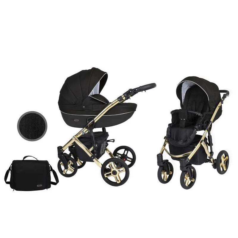 Kočík Kunert Mila Premium gold frame 2v1 - 04