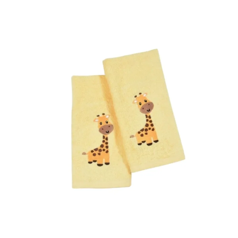 Detský uterák LILI 30x50 cm žltý