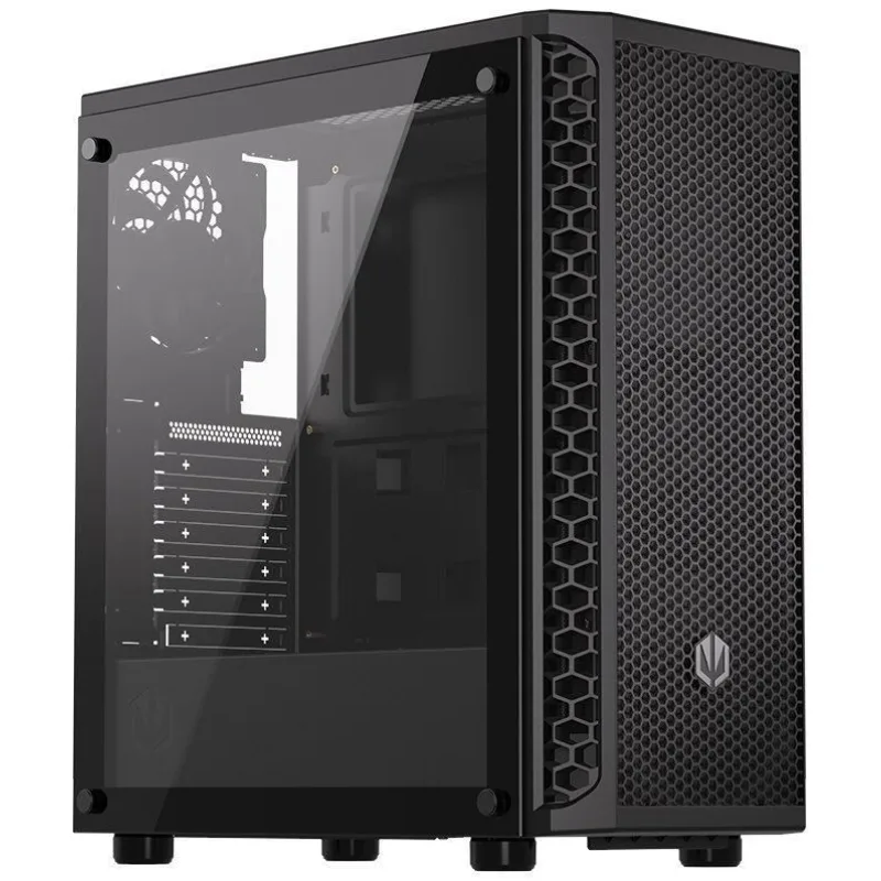 ENDORFY Case Signum 300 Core, Průhledná bočnice, ATX, 2x120mm, černá…