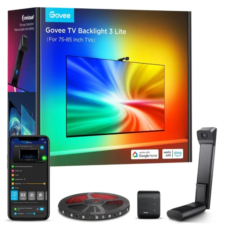 Govee TV Backlight 3 Lite TV 75-85" SMART LED podsvícení RGBIC H60993D2