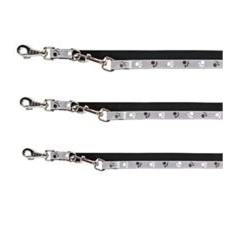 Reflexní vodítko SILVER REFLECT prodlužovací M-L 2 m/ 20 mm