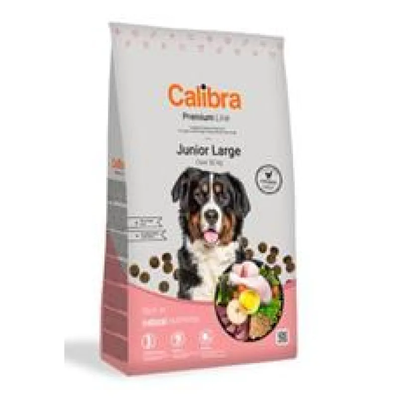Calibra Dog Premium Line Junior Large 4 x 12 kg