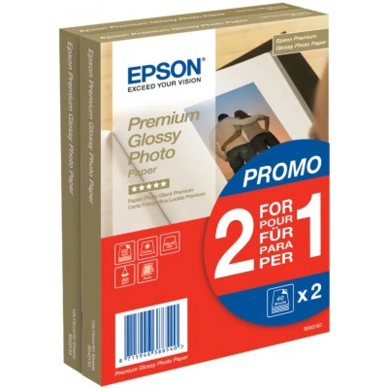 Prem. Glossy Photo Paper 255g A6 Epson S042167 C13S042167