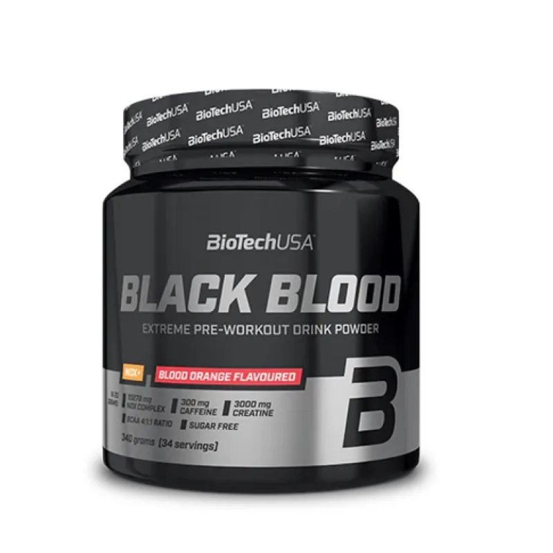 Black Blood NOX+ 340 g - BioTech USA Príchuť: Červené lesné ovocie (Ruby Berry)