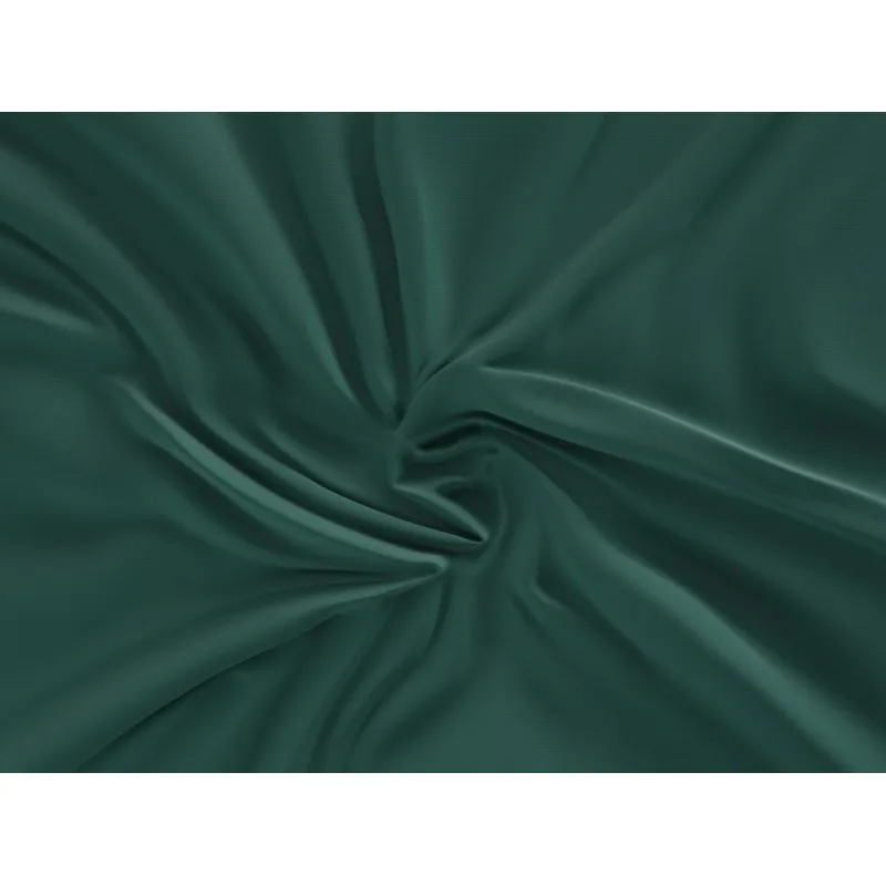 Saténové prestieradlo s gumou tmavo zelené 160x200 cm