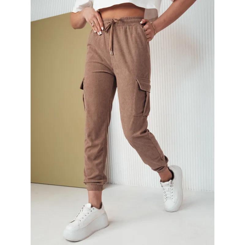 Flayon UY2061 tepláky hnedé XL/2XL