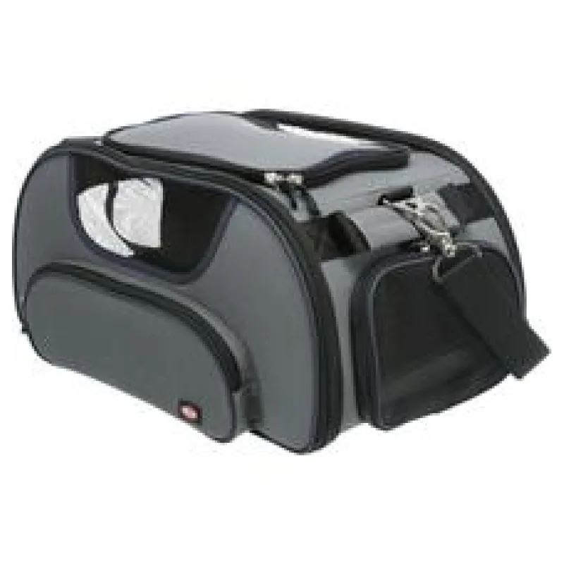 Transportní taška WINGS, do letadla, 28 x 23 x 46cm, šedá/modrá (max 20kg)