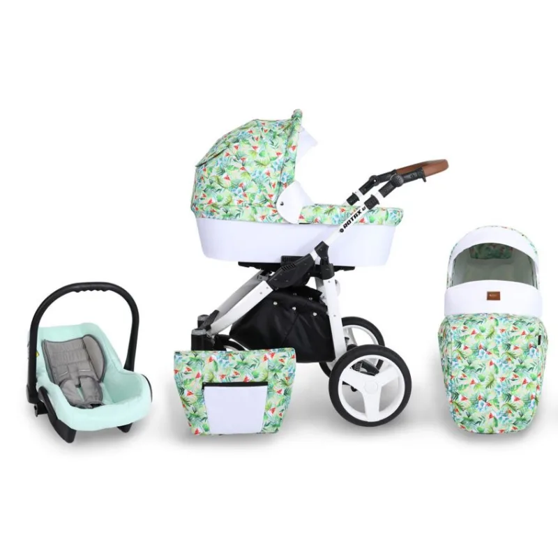 Kočík Kunert Rotax white frame 3v1 - 06