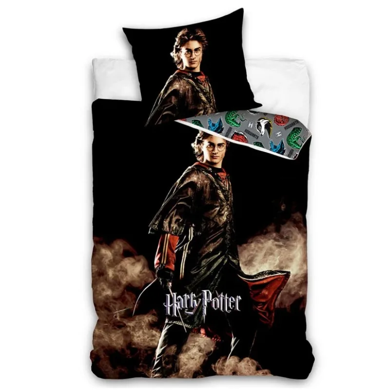 Detské obliečky Harry Potter Ohnivá Skúška 140x200/70x90 cm