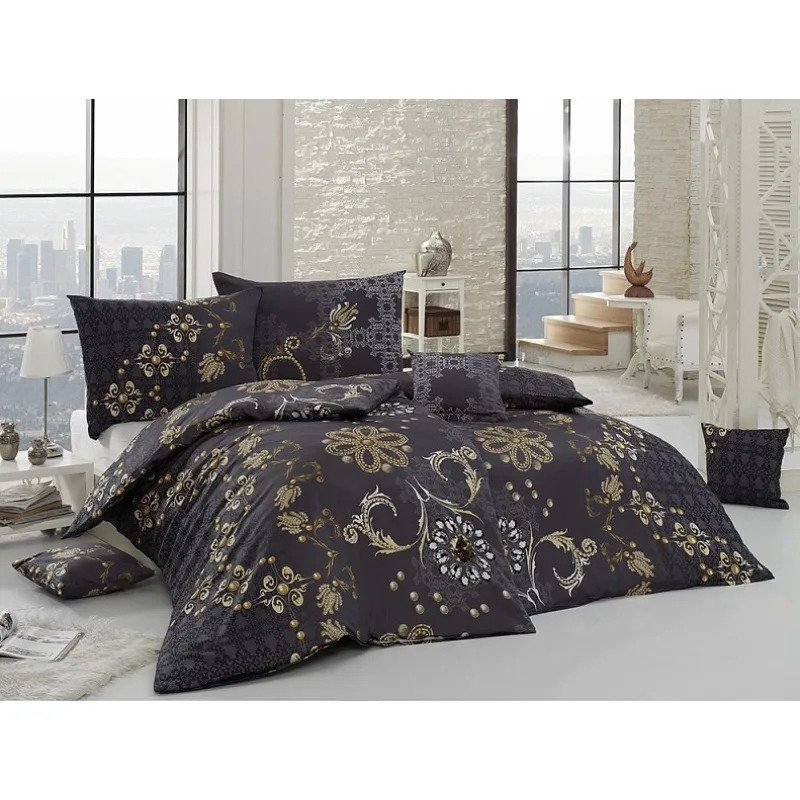 Matejovský Posteľné obliečky Gold 200x200/2x70x90 cm