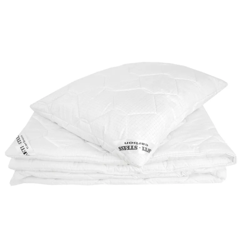 Luxusný celoročný set Carbon Antistress 140x200/70x90 cm