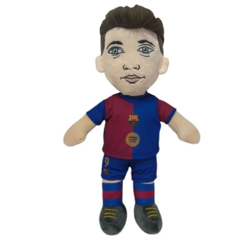 FC Barcelona Robert Lewandowski plyšová figúrka 25 cm
