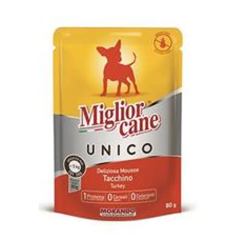 Miglior Cane Unico MINI kapsička pro psy krůtí 80g