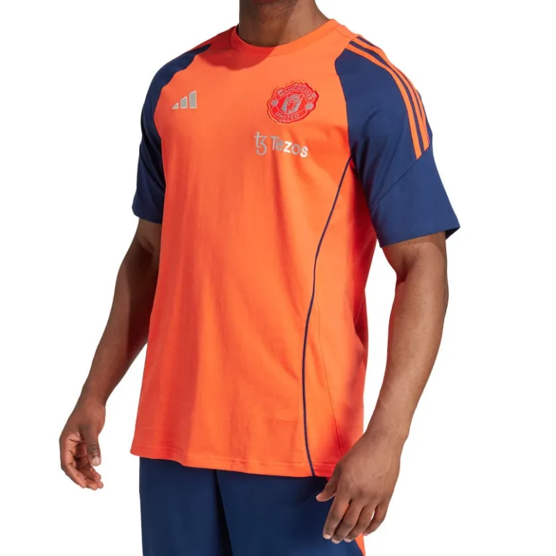 Adidas Manchester United tričko oranžové pánske