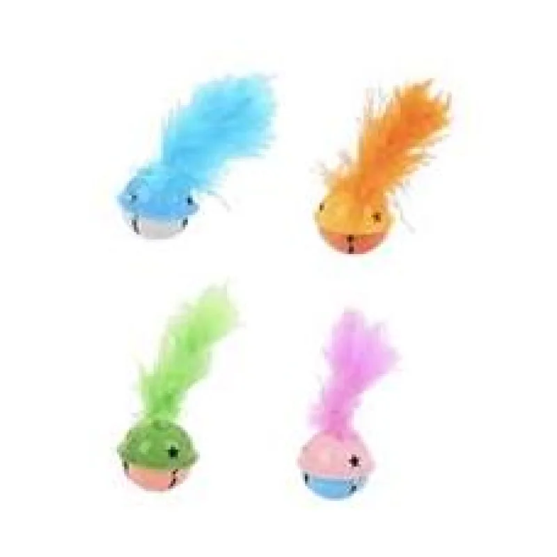 Rolnička s peříčkem 11cm