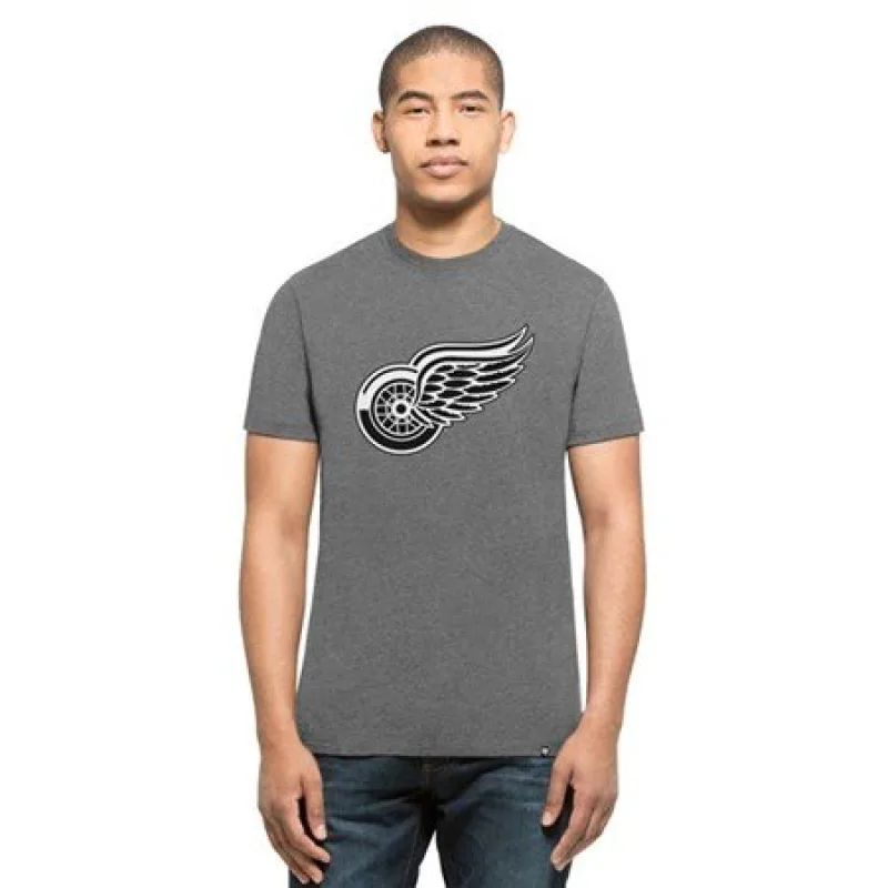 '47 Brand Detroit Red Wings tričko šedé pánske