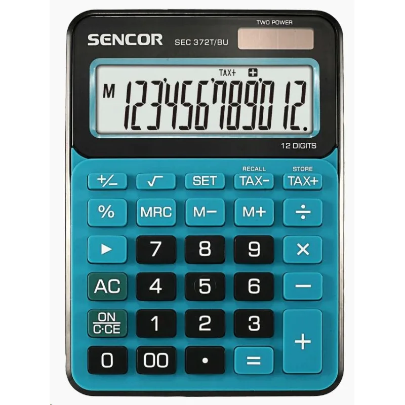 Sencor kalkulačka SEC 372T/ BU SEC 372T/BU
