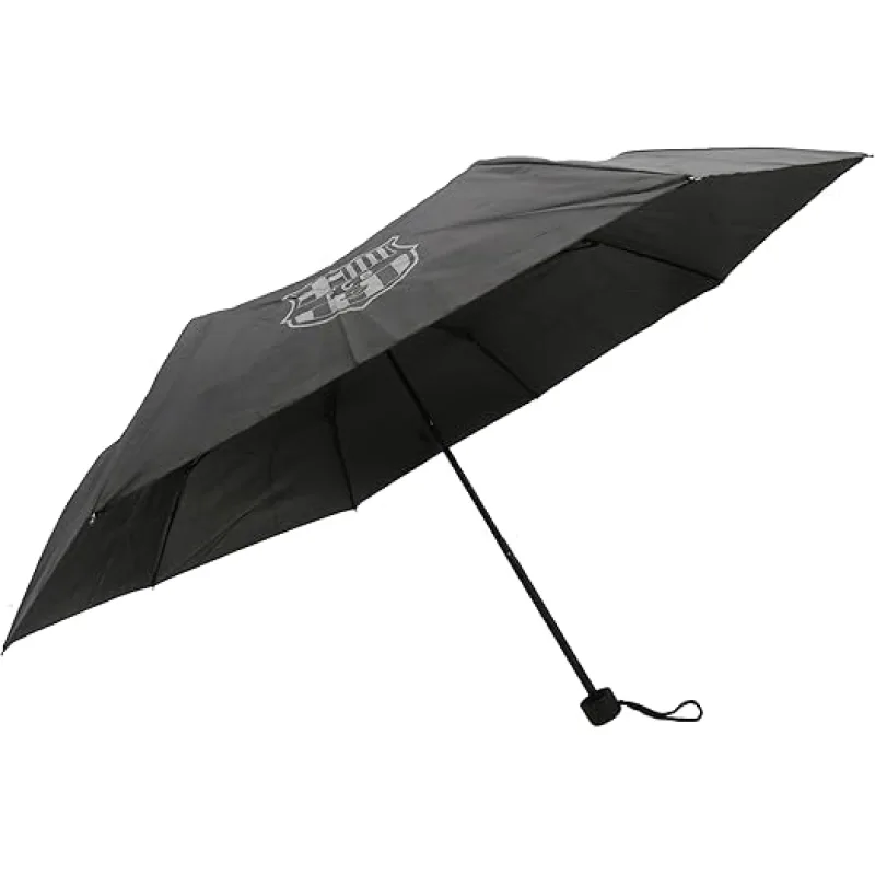 FC Barcelona skladací dáždnik čierny 48 cm