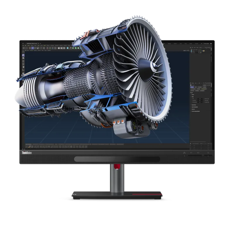 Lenovo ThinkVision/ 27 3D/ 27"/ IPS/ 4K UHD/ 60Hz/ 4ms/ Black/ 3RNBD…