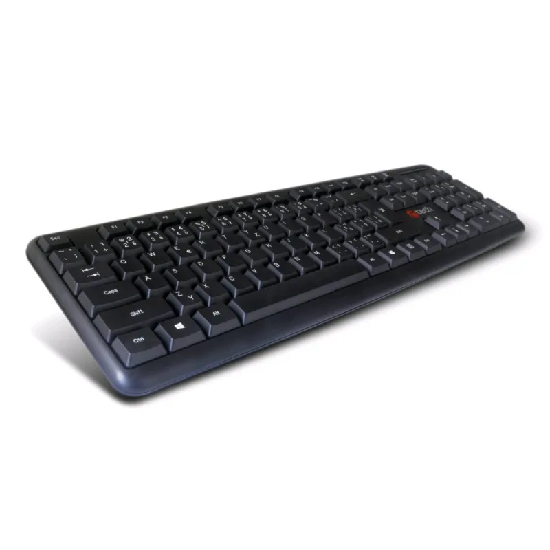 C-TECH klávesnice KB-102 USB, slim, black, CZ/ SK KB-102-U-BL