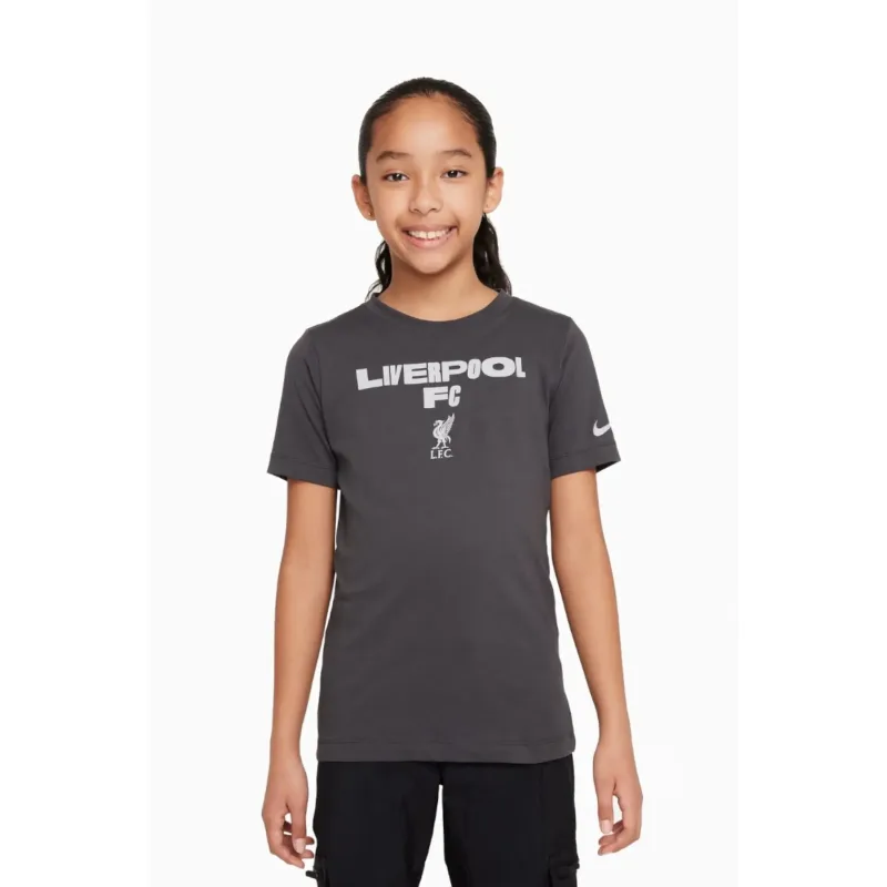 Nike Liverpool FC tričko tmavošedé detské - SKLADOM