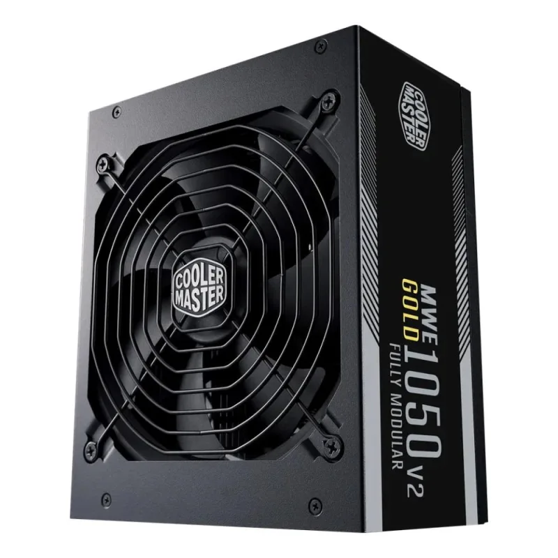 Cooler Master zdroj 1050W MWE Gold, 140mm, 80+ Gold, Plně modulární, …