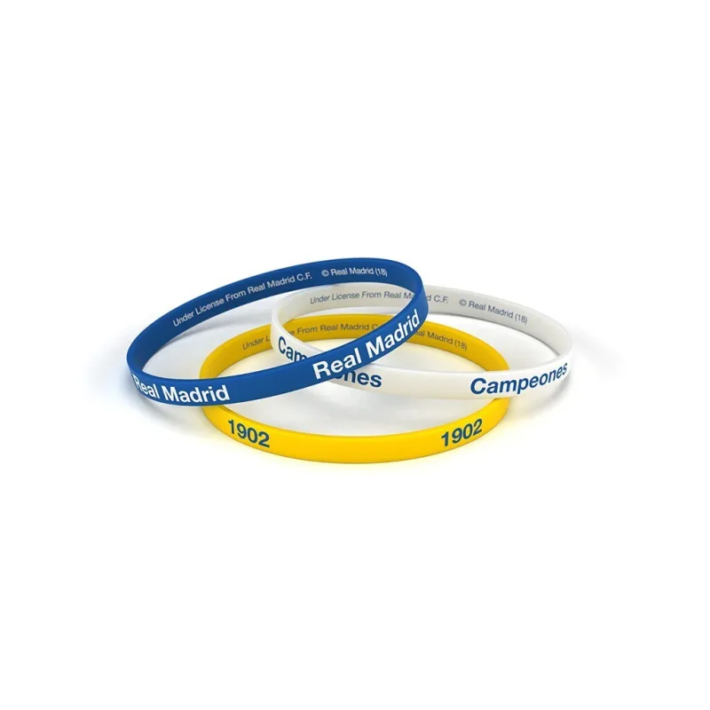 Real Madrid náramky (3 ks v balení)