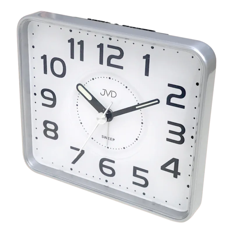 Netikajcí tichý přehledný budík JVD SRP882.3