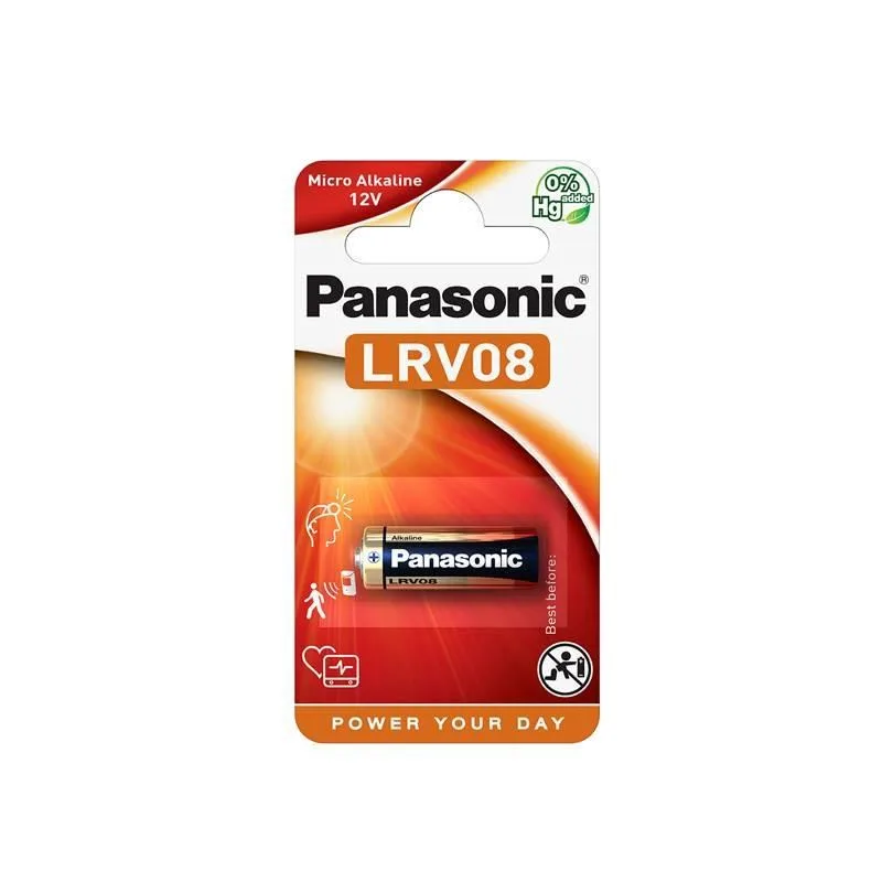 PANASONIC Alkalická baterie LRV08L/ 1BE 12V (Blistr 1ks) 330076,00