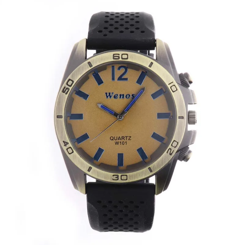 MPM Pánské hodinky na gumovém pásku W01V.10248.D