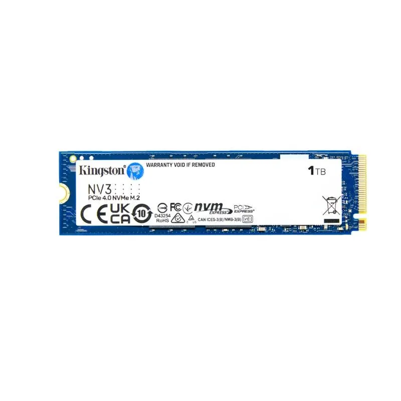 Kingston SSD 1TB NV3, M.2 2280, NVMe PCIe Gen4x4,…
