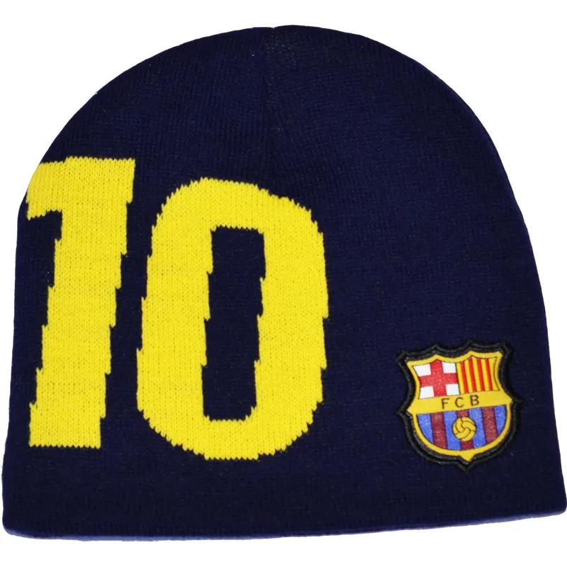 FC Barcelona Lionel Messi zimná čiapka modrá detská - SKLADOM